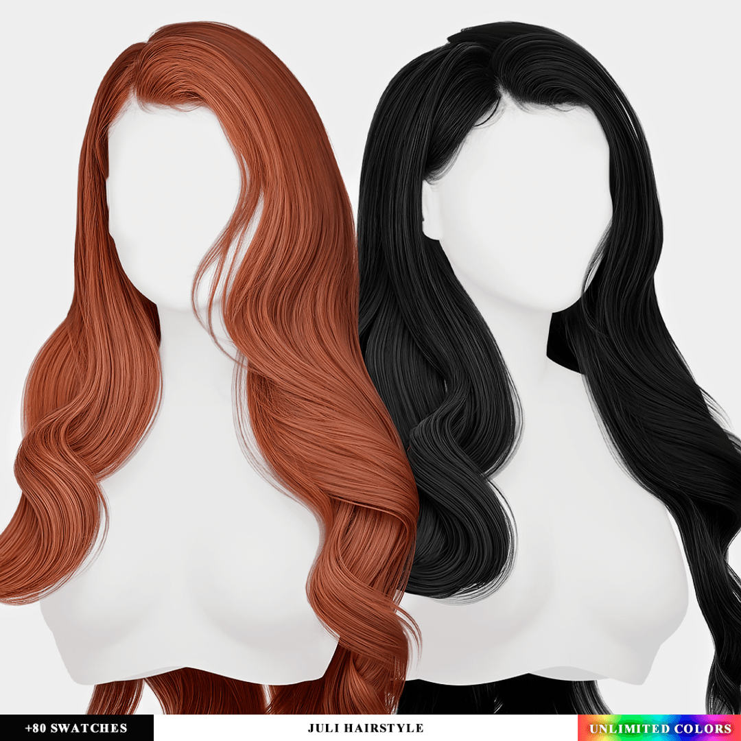 Скриншот мода Прическа Juli Hairstyle